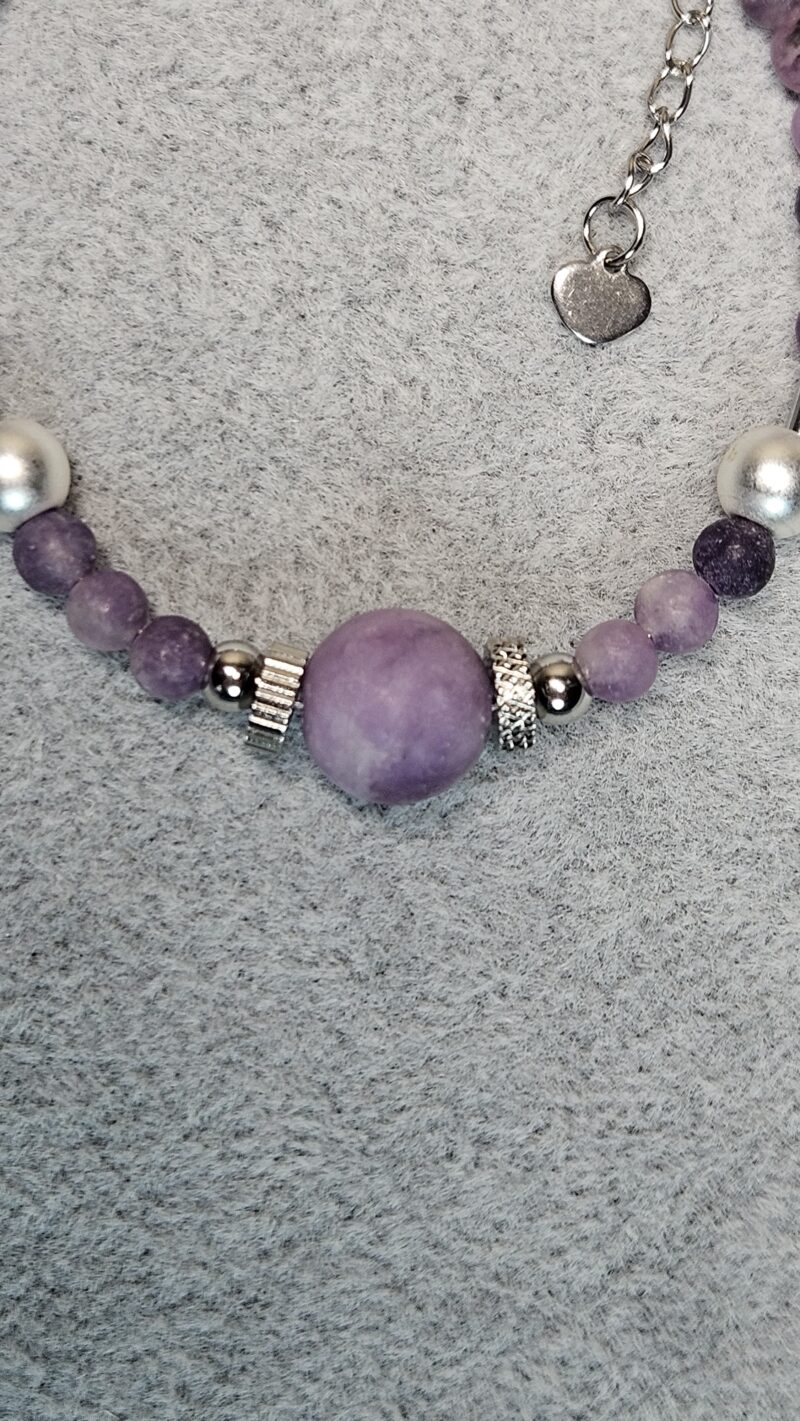 Armband PURPLE JASPER - Afbeelding 2